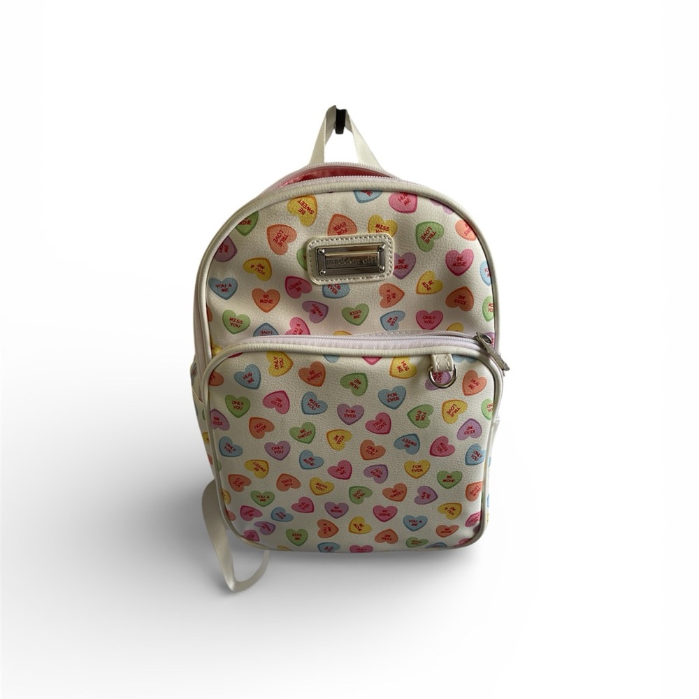 Madden Girl Candy Conversation Sweet Hearts Valentine's Day mini backpack - NWT*